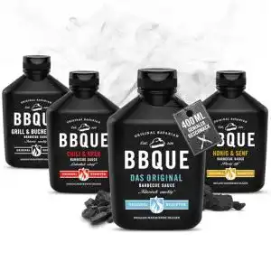 BBQ-Saucen BBQUE Vorteilspaket Original Bayrische, 4er Set