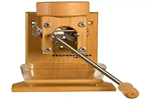 Flockenquetsche ESCHENFELDER, Alu- & Holz-Trichter, Buche