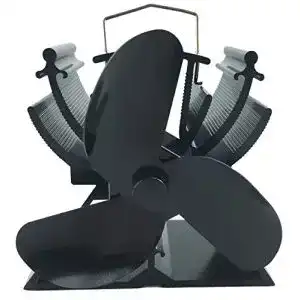 Ofenventilator Generic Heat Powered Stove Fan for Wood / Log