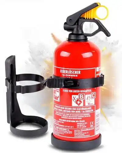 Auto-Feuerlöscher EXDINGER BC-Pulver-Autofeuerlöscher 1kg