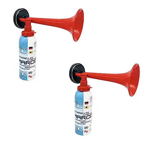 Air-Horn Marco Fanfare Gasdruckfanfare 2 Stück