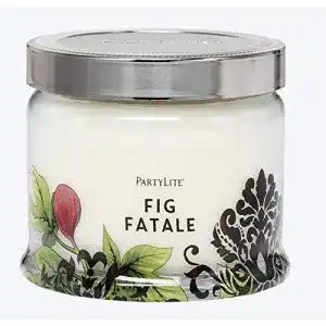 Partylite-Kerzen PartyLite 3-Docht-Duftwachsglas Feige