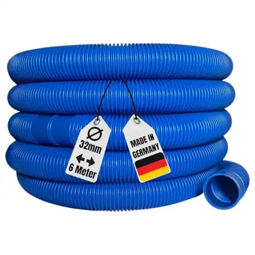 Poolschlauch AquaOne 32mm schwarz 6 Meter