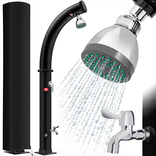 Gartendusche KESSER ® Solar Solardusche Bogen | 20 Liter