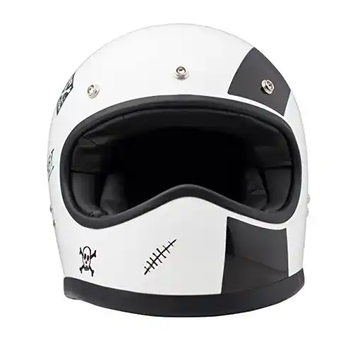 DMD-Helme DMD Herren Racer Motorradhelm, mehrfarbig, XS