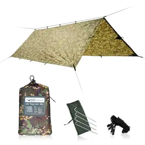 Tarp DD Hammocks DD MC Camo 3 x 3 m