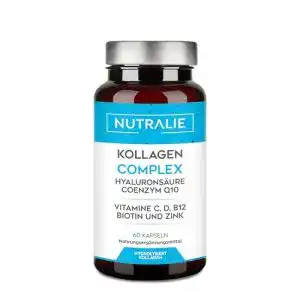 Kollagen-Kapseln NUTRALIE Kollagen + Hyaluronsäure, 60 Kapseln