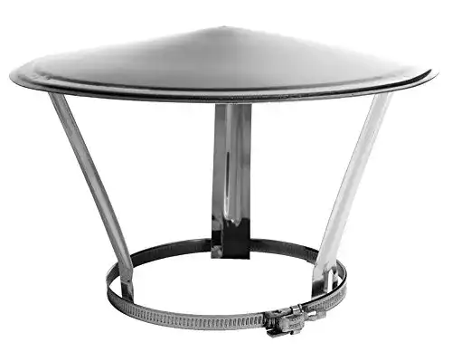 Kaminhaube Kominflex Schornsteinabdeckung Edelstahl