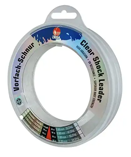 Vorfachschnur Jenzi Dega Saltwater 50m 0,50mm 14,5kg Shock Leader