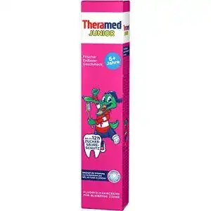 Theramed-Zahnpasta Theramed Zahncreme Junior Erdbeere, 6er