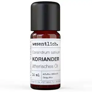 Korianderöl wesentlich. reines ätherisches Öl