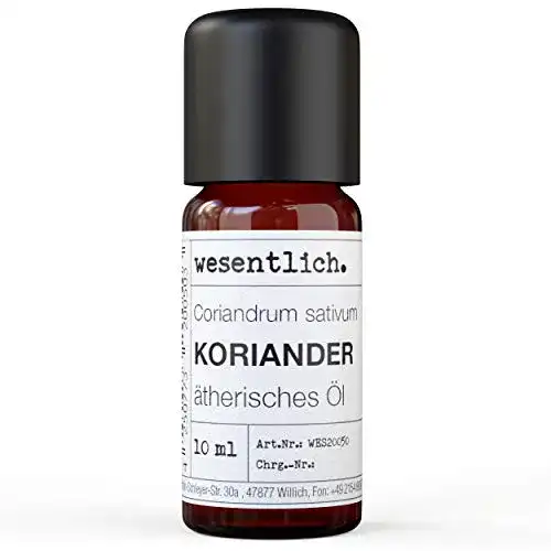 Die beste Korianderöl wesentlich. reines ätherisches Öl 2026 Test Bestseller Korianderöl wesentlich. reines ätherisches Öl