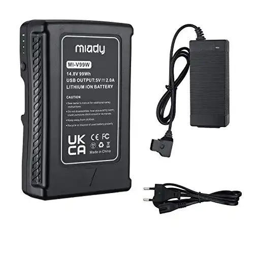 V-Mount-Akku Miady 6800mAh 99Wh V-Mount/V-Lock