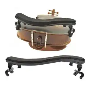 Schulterstütze Geige TIMESETL Violin, Einstellbar Gummi Kunststoff