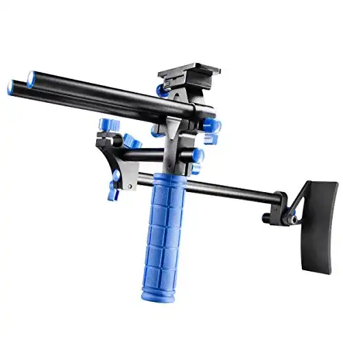 Schulterstativ Walimex pro Cineast II Hand-Schulter-Videostativ