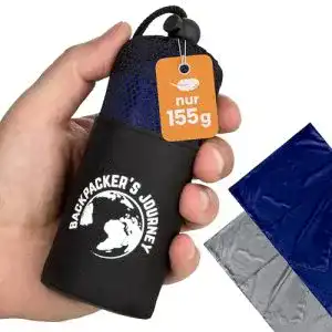 Schlafsack kleines Packmaß Backpacker’s Journey Reiseschlafsack