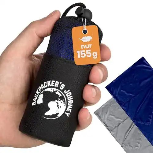 Schlafsack kleines Packmaß Backpacker’s Journey Reiseschlafsack