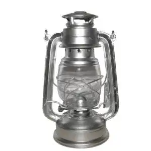 Sturmlaterne Favorit 2037S Sturmlaterne 25 cm Silber