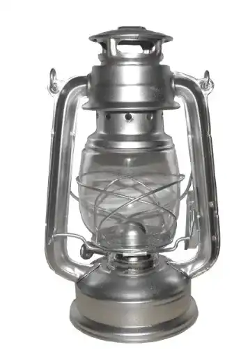 Sturmlaterne Favorit 2037S Sturmlaterne 25 cm Silber