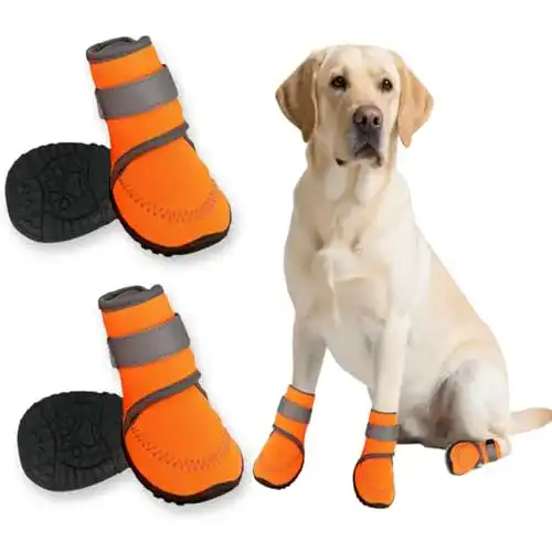 Schneeschuhe für Hunde BnbnPup Hundeschuhe Pfotenschutz
