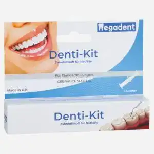 Zahnzement Dr. Denti, Kit, Zahnfüllung für ausgefallene Plomben