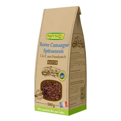 Vollkornreis Rapunzel Roter Camargue Spitzenreis natur, 500 g