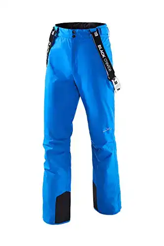 Skihose Herren Black Crevice Herren Skihose, Electric Blue, 48