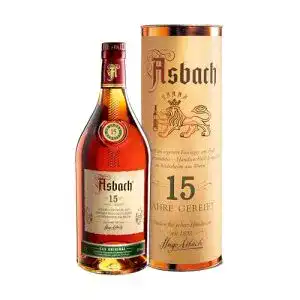 Weinbrand Asbach 15 Jahre in Geschenkpackung (1 x 0.7 l)