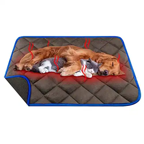 Heizdecke Hund ORIMIO Selbstheizende Decke 90x60cm