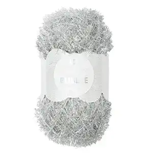 Schwammgarn Rico Design Spül Creative Bubble Metallic Silber