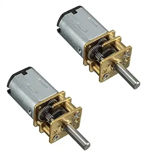 Getriebemotor DollaTek 2Pcs DC 3V 35RPM 3mm Welle