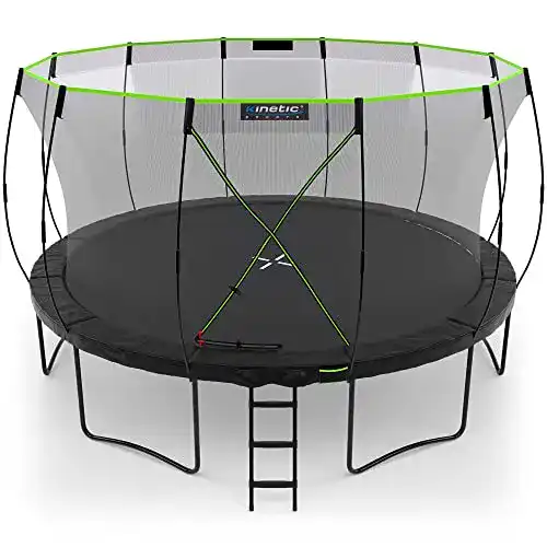 Kinetic-Sports-Trampolin Kinetic Sports Gartentrampolin TUP1400