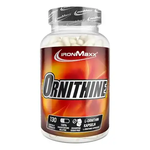 L-Ornithin IronMaxx Kapseln, 130 Stück (1er Pack)