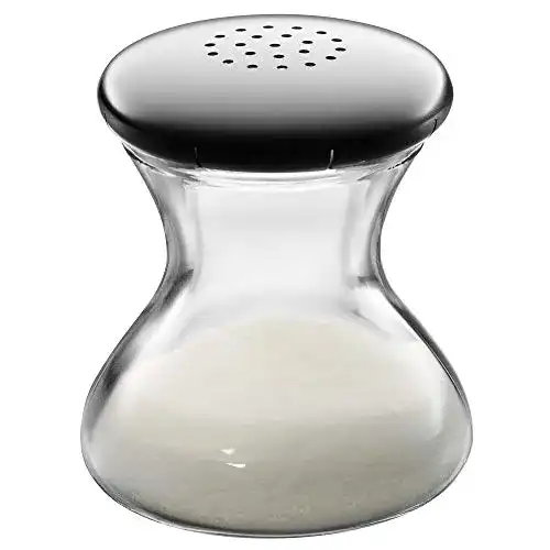 Salzstreuer WMF Wagenfeld 4,5 cm, Max und Moritz, Glas