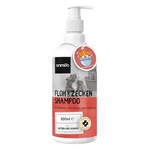 Flohshampoo-Hund Animigo Floh & Zecken Shampoo 500ml