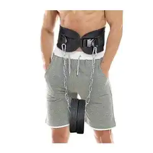 Dip-Gürtel HemeraPhit Dipgürtel mit Kette Bodybuilding