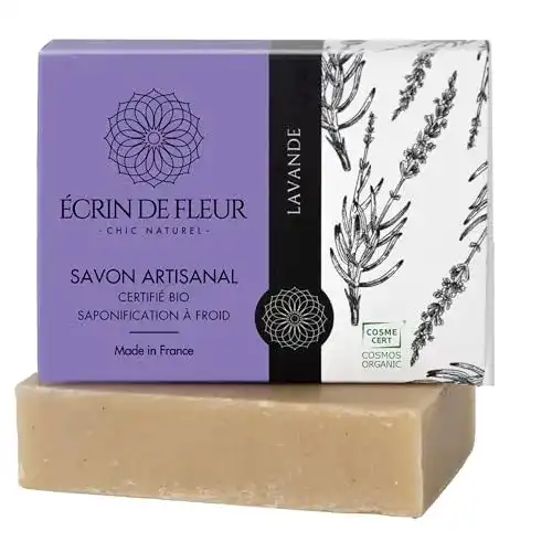 Lavendelseife ÉCRIN DE FLEUR Feste Seife Lavendel BIO, 100g