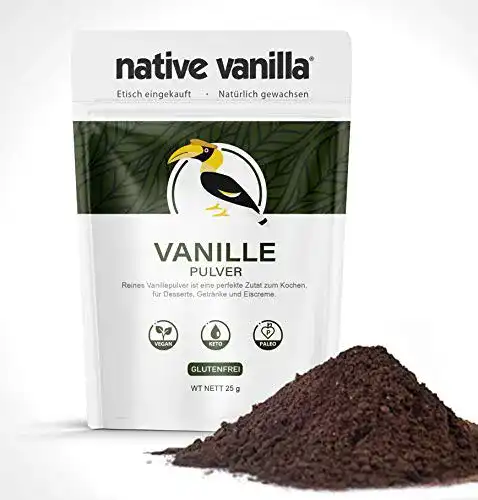 Vanillepulver Native Vanilla – 25 g – 100% rein
