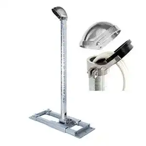 Dachsparrenhalter PremiumX Deluxe X90-48 90cm Mast Ø 48mm
