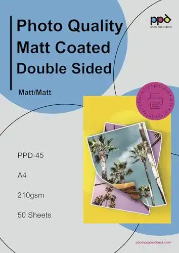 Fotopapier matt PPD Inkjet 210 g/m2 Schweres Fotopapier