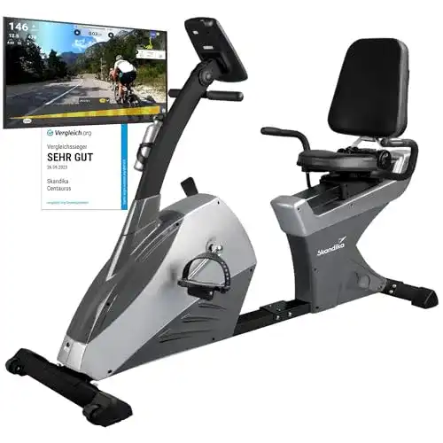Ergometer skandika Liege Centaurus Sitz Heimtrainer