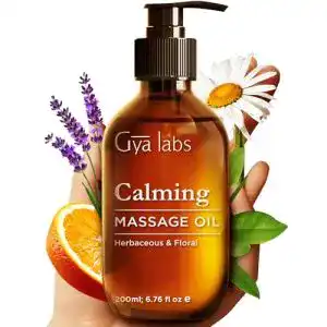 Massageöl Gya Labs Beruhigendes (200 ml) Natürlich