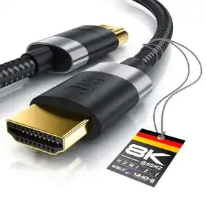 HDMI-2.1-Kabel CSL-Computer 3m, 8K HDMI Kabel 2.1