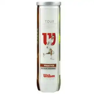 Wilson-Tennisbälle Wilson Tennisbälle Tour Practice, 4er Dose