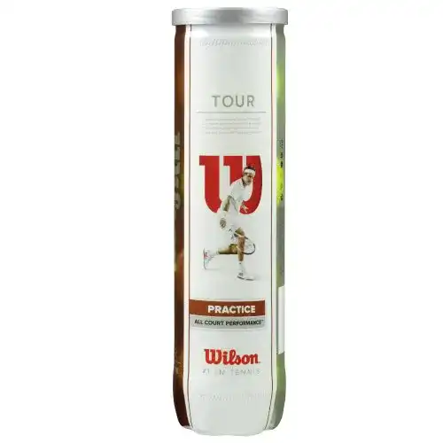 Wilson-Tennisbälle Wilson Tennisbälle Tour Practice, 4er Dose