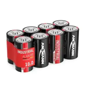 D-Batterien Ansmann Industrial Alkaline Batterie Mono D, 10er