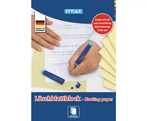 Die beste Löschpapier Stylex Löschblattblock, A5, 20 Blatt 2026 Test Bestseller Löschpapier Stylex Löschblattblock, A5, 20 Blatt