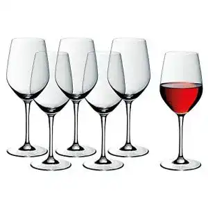 Rotweingläser WMF Easy Plus Rotwein Weingläser-Set 6-teilig