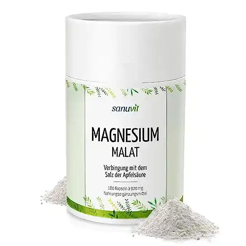 Magnesium-Malat Sanuvit ® 800mg 180 Kapseln