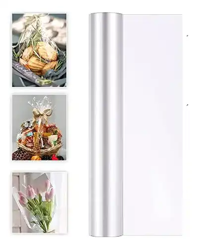 Cellophan Touchbool Klares Transparent Geschenkpapier